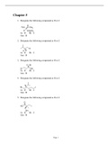 ACHM 220 Chapter 5 Stereochemistry GRADED A