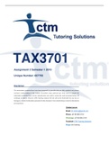 TAX 3701 ASSIGNMENT 2