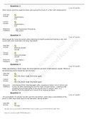 NURSING NURA 1001 Questions GRADED A+