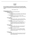 NURSING 380 - Final Exam Study Guide.