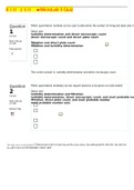 BIO 250 Microbiology lab 3 quiz (Straighterline)