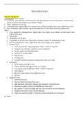 NURS Nr511 - Exam 2 Study Guide.