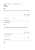 C 215 -OPERATIONS MANAGEMENT PVDC 2019 {GRADED}