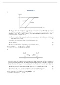 Kinematics  Questions with answers