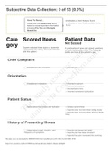 Patricia Young Gerontology Infection Shadow Health-Subjective Data Collection