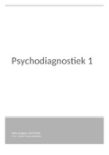 Psychodiagnostiek 1
