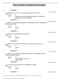 Micro module 9 question and Answers