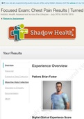 NURS 3315 Shadow Health Focused Exam: Chest Pain Objective