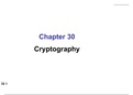 Data communication & Network: Cryptography