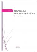 Neurokine 3: alles qua theorie & praktijk (vestibulaire, PNF & theorie)