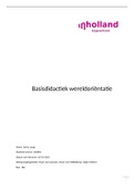 Basisdidactiek Wereldoriëntatie