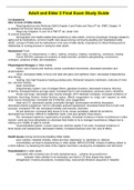 NURSE-UN 1241 - Final Exam Study Guide.