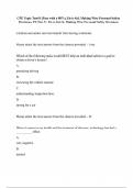 CPE Topic Test#3 (Pass with a 80%), First Aid, Making Wise Personal-Safety Decisions, PE Test 5-- First Aid #1, Making Wise Personal-Safety Decisions