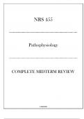 (GCU) NRS 455 - Pathophysiology - Complete Midterm Review 20242025