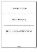 (WGU D098) BUS 3120 Business Management Tasks - FA Review 20242025