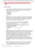 Chapter 06: Environmental Health Stanhope: Foundations for Population Health in Community/Public Health Nursing, 5th Edition,100% CORRECT