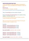 Investigating Breathing Rate & Heart Rate Experiments - Biology - GCSE / IGCSE - Exam Revision Notes