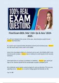 Final Exam BIOL 546/ 310+ Qs & Ans/ 2024-2025.