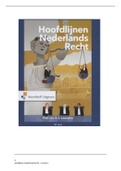 Samenvatting Hoofdlijnen Nederlands recht, semester 2.2 Leerjaar 1 