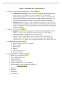 NU 518 - Exam 1 Study Guide.