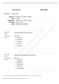 BIO201_MH_V3 Topic 5: Tissues Graded Quiz | 35.00 out of 35.00 (100%) | Straighterline.Com