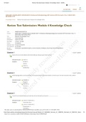 Module 4 Knowledge Check - NURS6501.