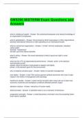 GMS200 MIDTERM Exam Questions and Answers