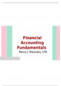 Financial  Accounting  Fundamentals||Q&A 100% VERIFIED||LATTEST!!!