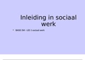 Wat is sociaal werk? Voor zij-instromers van 90 SP 