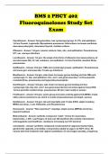 BMS 2 PHCY 402 Fluoroquinolones Study Set Exam 