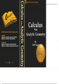 Solution Manual  Calculus with analytic geometry