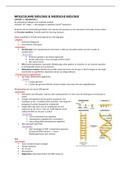 Samenvatting  hoorcolleges Moleculaire Biologie & Medische Biologie 