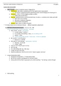 NURSING HEALTH ASS - Exam 1 Study Guide.