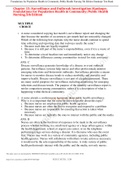 Chapter 15: Surveillance and Outbreak Investigation Stanhope: Foundations for Population Health in Community/Public Health Nursing, 5th Edition,100% CORRECT