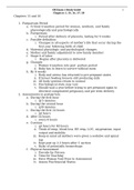 NUR 431- OB Exam 1 Study Guide.