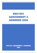 ENC1501  ASSIGNMENT 4 ANSWERS 2024