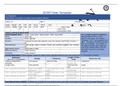 NR 509 Week 6 Pediatric SOAP Note, Summer 2020 complete solution