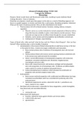 NURS 5165 - Advanced Pathophysiology Midterm Study Guide.