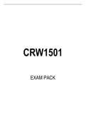 CRW1501 EXAM PACK