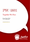 PYC2601 EXAM PACK