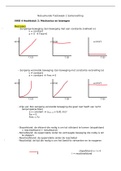 Systematische natuurkunde VWO 4 + 5: Samenvatting basiskennis (H2,3,4,5,7,8)