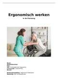 Verpleegkunde toepassing ergonomisch werken in de thuiszorg