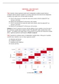 MGT 6203 MIDTERM – SOLUTION KEY THEORY PART 1 QUESTIONS with ANSWERS