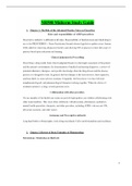 NR508 Week 4 Midterm Exam Study Guide (Latest-2021) / NR 508 Week 4 Midterm Exam Study Guide: Chamberlain College of Nursing