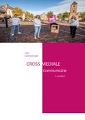 Crossmediale communicatie behaald met een 9.5!!