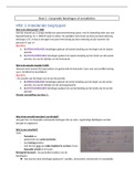 Berekeningsmethoden samenvatting deel 2