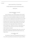 COUN6965TheLaunchPadforAtRiskYouth.U4.docx    COUN6965  Program Evaluation Plan Part 1: The Clinical Program  COUN6965 Applied Research Evaluations in Mental Health Counseling  Capella University  Program Evaluation Plan Part 1: The Clinical Program  The 