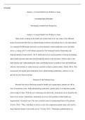 assessingahealthcareproblem.docx  FPX4000  Analyze  a Current Health Care Problem or Issue  COURSE#NHS-FPX4000  Developing a Health Care Perspective  Analyze  a Current Health Care Problem or Issue  Many nurses working in the health care system need to be