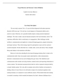 A2.docx    Target Behavior and Outcome Criteria Definition  Capella University Behavior Analytic Intervention   Case Study Description  The case study concerns Tait, a 12-year-old client diagnosed with autism spectrum disorder (ASD) since age 2. He also h