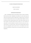 A2.doc    Case Study: Prioritizing Matts Potential behavior  Capella University Behavior Analytic Assessments   Prioritizing Matts Potential behavior  Matt is a pre-kindergarten child with several behavioral concerns as noted in his classroom. Matt has sh